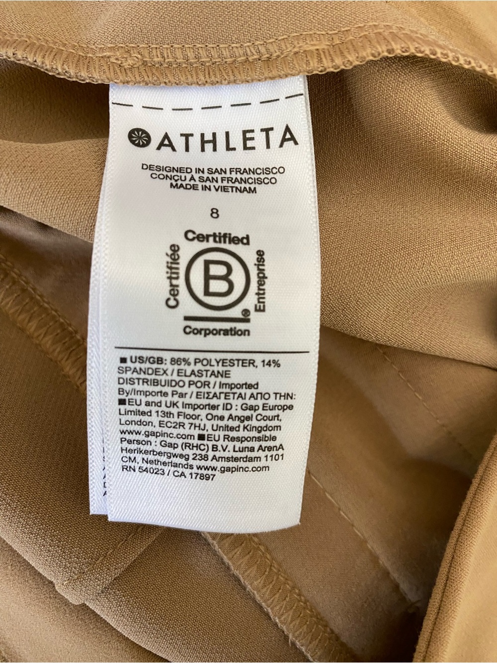 Athleta Endless High Rise Pant in Bluff 8 - Picture 8 of 11